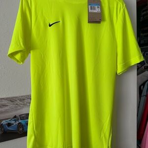 Nike Men's Bright Yellow Short Sleeve Tee